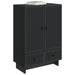 Bufet Negru 66 x 34,5 x 95 cm Lemn prelucrat - WALTI WALTI