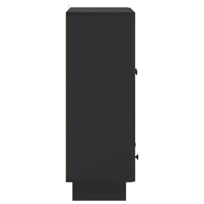Bufet Negru 66 x 34,5 x 95 cm Lemn prelucrat - WALTI WALTI