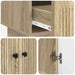 Bufet Stejar Sonoma 66 x 34,5 x 95 cm Lemn prelucrat - WALTI WALTI