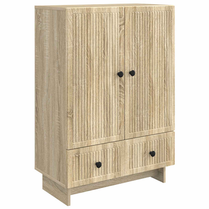 Bufet Stejar Sonoma 66 x 34,5 x 95 cm Lemn prelucrat - WALTI WALTI