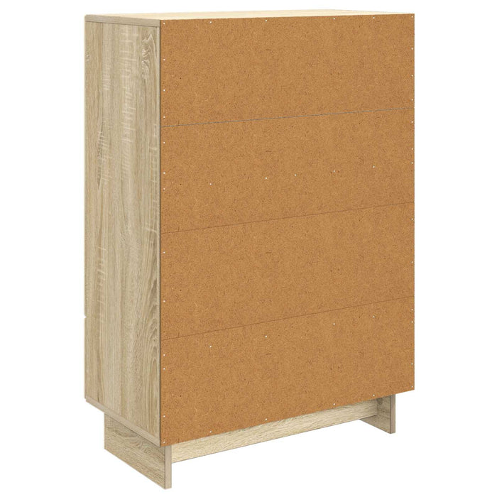 Bufet Stejar Sonoma 66 x 34,5 x 95 cm Lemn prelucrat - WALTI WALTI