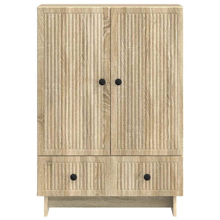 Bufet Stejar Sonoma 66 x 34,5 x 95 cm Lemn prelucrat - WALTI WALTI