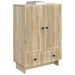 Bufet Stejar Sonoma 66 x 34,5 x 95 cm Lemn prelucrat - WALTI WALTI