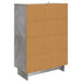 Bufet Gri Beton 66 x 34,5 x 95 cm Lemn prelucrat - WALTI WALTI