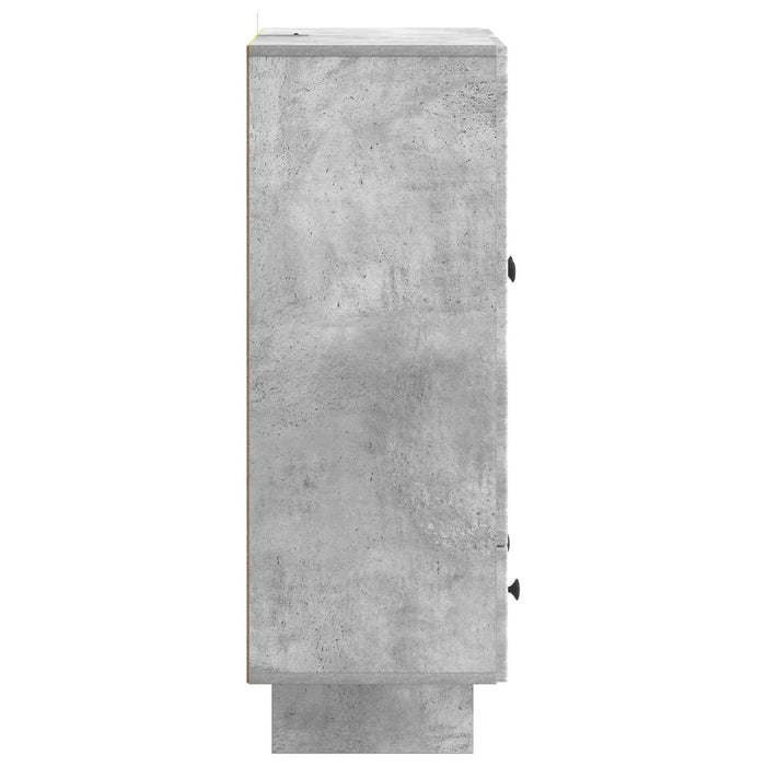 Bufet Gri Beton 66 x 34,5 x 95 cm Lemn prelucrat - WALTI WALTI
