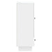 Bufet Alb Lucios 66 x 34,5 x 95 cm Lemn prelucrat - WALTI WALTI