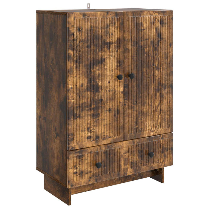 Bufet Stejar Afumat 66 x 34,5 x 95 cm Lemn prelucrat - WALTI WALTI
