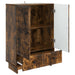 Bufet Stejar Afumat 66 x 34,5 x 95 cm Lemn prelucrat - WALTI WALTI