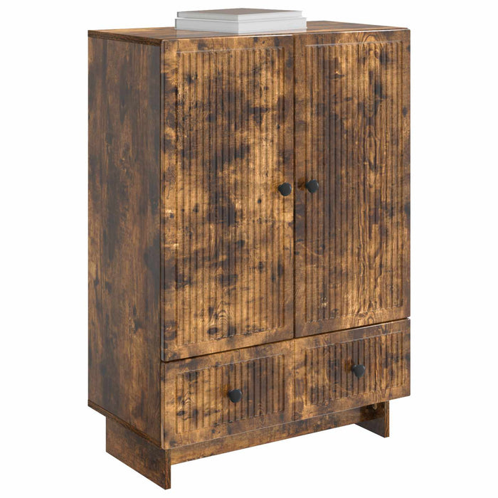 Bufet Stejar Afumat 66 x 34,5 x 95 cm Lemn prelucrat - WALTI WALTI