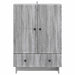 Bufet Sonoma gri 66 x 34,5 x 95 cm Lemn prelucrat - WALTI WALTI