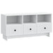 Cabinet TV cu sertar Alb 102 x 34,5 x 50 cm Lemn prelucrat - WALTI WALTI