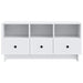 Cabinet TV cu sertar Alb 102 x 34,5 x 50 cm Lemn prelucrat - WALTI WALTI