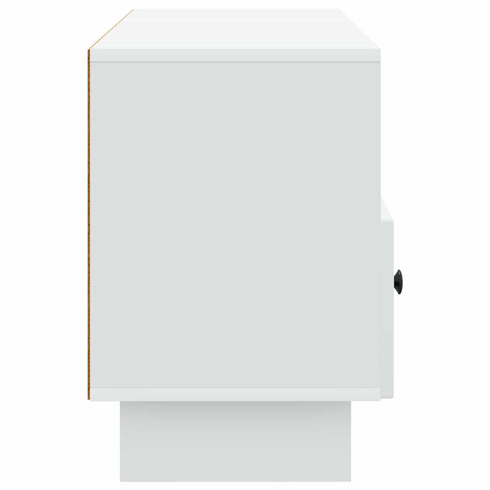 Cabinet TV cu sertar Alb 102 x 34,5 x 50 cm Lemn prelucrat - WALTI WALTI