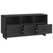Cabinet TV cu sertar Negru 102 x 34,5 x 50 cm Lemn prelucrat - WALTI WALTI