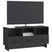 Cabinet TV cu sertar Negru 102 x 34,5 x 50 cm Lemn prelucrat - WALTI WALTI