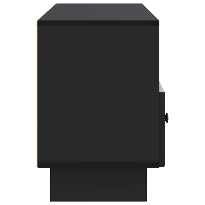 Cabinet TV cu sertar Negru 102 x 34,5 x 50 cm Lemn prelucrat - WALTI WALTI