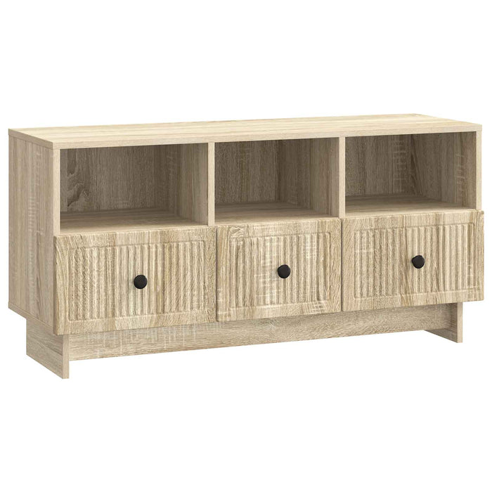 Cabinet TV Stejar Sonoma 102 x 34,5 x 50 cm Lemn prelucrat - WALTI WALTI