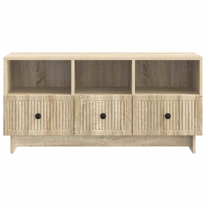 Cabinet TV Stejar Sonoma 102 x 34,5 x 50 cm Lemn prelucrat - WALTI WALTI