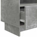 Cabinet TV Gri Beton 102 x 34,5 x 50 cm Lemn prelucrat - WALTI WALTI