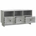 Cabinet TV Gri Beton 102 x 34,5 x 50 cm Lemn prelucrat - WALTI WALTI