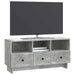 Cabinet TV Gri Beton 102 x 34,5 x 50 cm Lemn prelucrat - WALTI WALTI