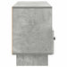 Cabinet TV Gri Beton 102 x 34,5 x 50 cm Lemn prelucrat - WALTI WALTI