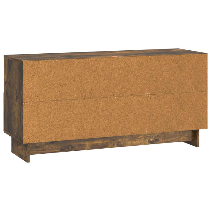 Cabinet TV Stejar fumuriu 102 x 34,5 x 50 cm Lemn prelucrat - WALTI WALTI