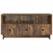 Cabinet TV Stejar fumuriu 102 x 34,5 x 50 cm Lemn prelucrat - WALTI WALTI