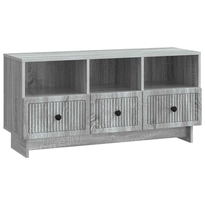 Cabinet TV Sonoma gri 102 x 34,5 x 50 cm Lemn prelucrat - WALTI WALTI