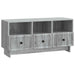 Cabinet TV Sonoma gri 102 x 34,5 x 50 cm Lemn prelucrat - WALTI WALTI