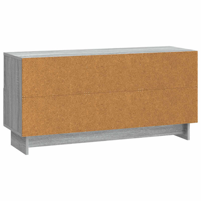 Cabinet TV Sonoma gri 102 x 34,5 x 50 cm Lemn prelucrat - WALTI WALTI