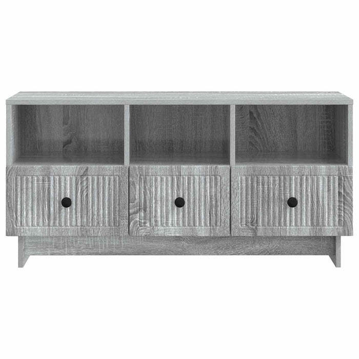 Cabinet TV Sonoma gri 102 x 34,5 x 50 cm Lemn prelucrat - WALTI WALTI