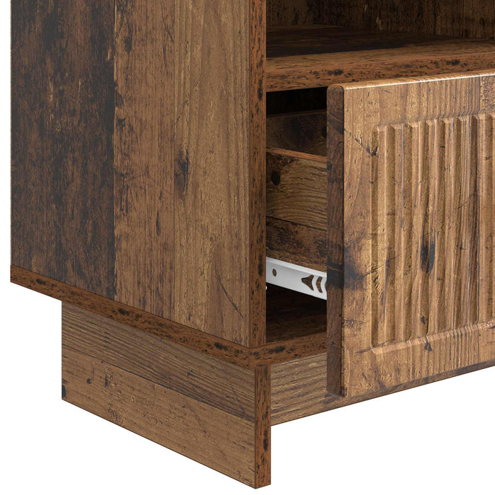 Cabinet TV Lemn vechi 102 x 34,5 x 50 cm Lemn prelucrat - WALTI WALTI