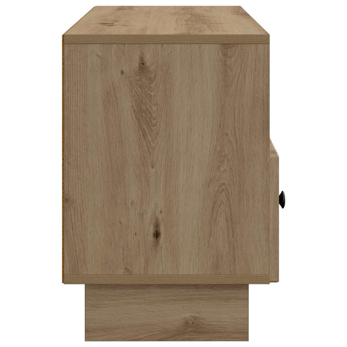 Cabinet TV Stejar Artizanal 102 x 34,5 x 50 cm Lemn prelucrat - WALTI WALTI