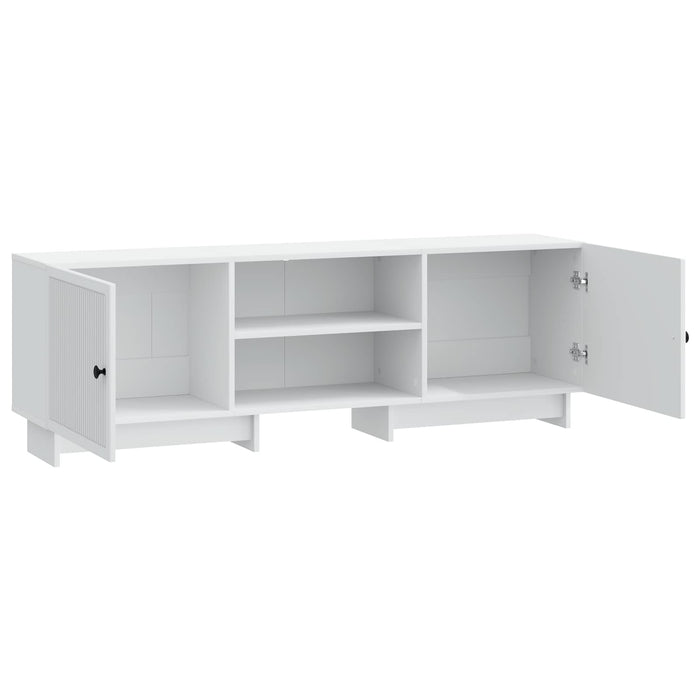 Cabinet TV Alb 150 x 31 x 50 cm Lemn prelucrat - WALTI WALTI