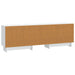 Cabinet TV Alb 150 x 31 x 50 cm Lemn prelucrat - WALTI WALTI