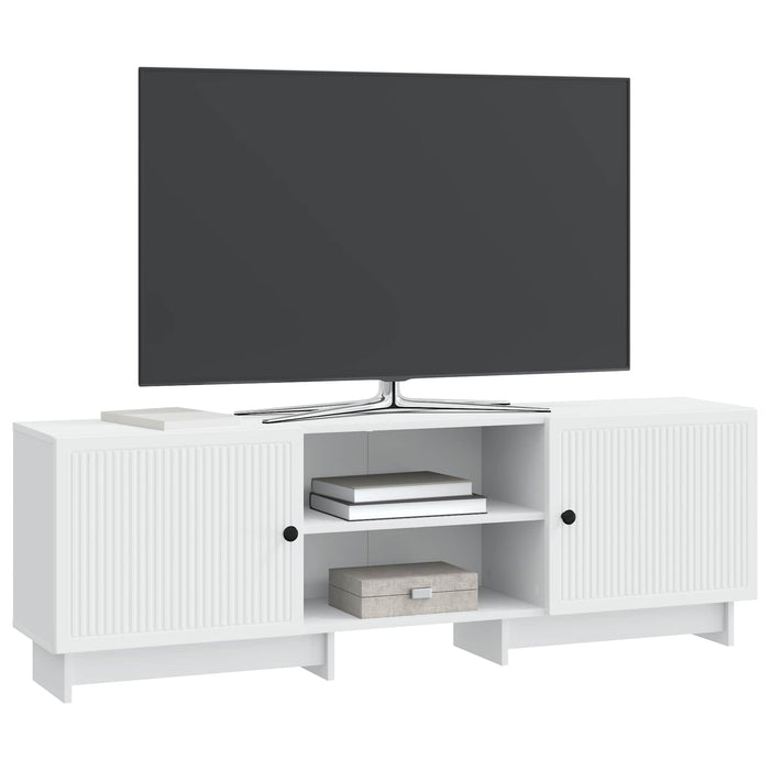 Cabinet TV Alb 150 x 31 x 50 cm Lemn prelucrat - WALTI WALTI