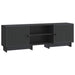 Cabinet TV Negru 150 x 31 x 50 cm Lemn prelucrat - WALTI WALTI