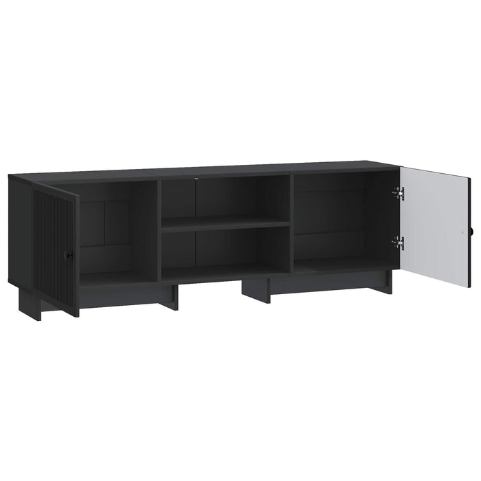 Cabinet TV Negru 150 x 31 x 50 cm Lemn prelucrat - WALTI WALTI