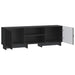 Cabinet TV Negru 150 x 31 x 50 cm Lemn prelucrat - WALTI WALTI