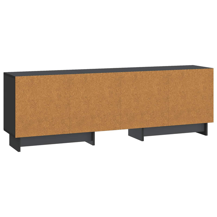 Cabinet TV Negru 150 x 31 x 50 cm Lemn prelucrat - WALTI WALTI
