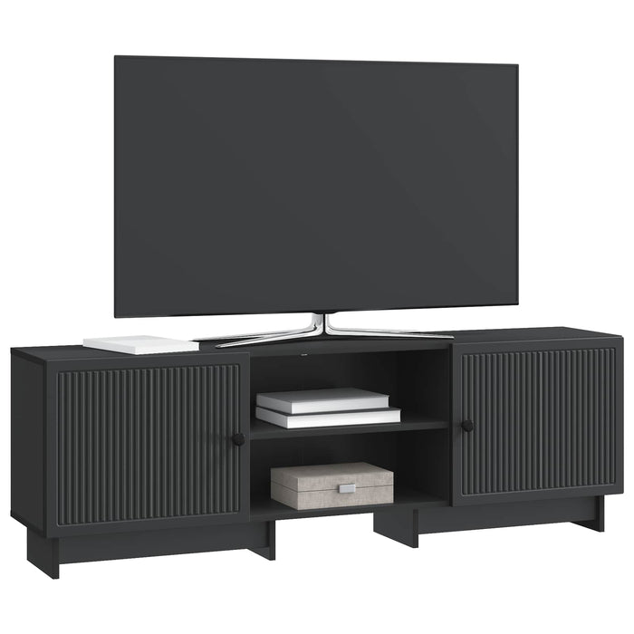 Cabinet TV Negru 150 x 31 x 50 cm Lemn prelucrat - WALTI WALTI