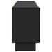 Cabinet TV Negru 150 x 31 x 50 cm Lemn prelucrat - WALTI WALTI
