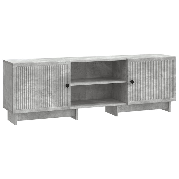 Cabinet TV Gri Beton 150 x 31 x 50 cm Lemn prelucrat - WALTI WALTI