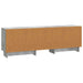 Cabinet TV Gri Beton 150 x 31 x 50 cm Lemn prelucrat - WALTI WALTI