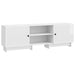 Cabinet TV Alb Lucios 150 x 31 x 50 cm Lemn prelucrat - WALTI WALTI