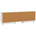 Cabinet TV Alb Lucios 150 x 31 x 50 cm Lemn prelucrat - WALTI WALTI
