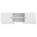Cabinet TV Alb Lucios 150 x 31 x 50 cm Lemn prelucrat - WALTI WALTI