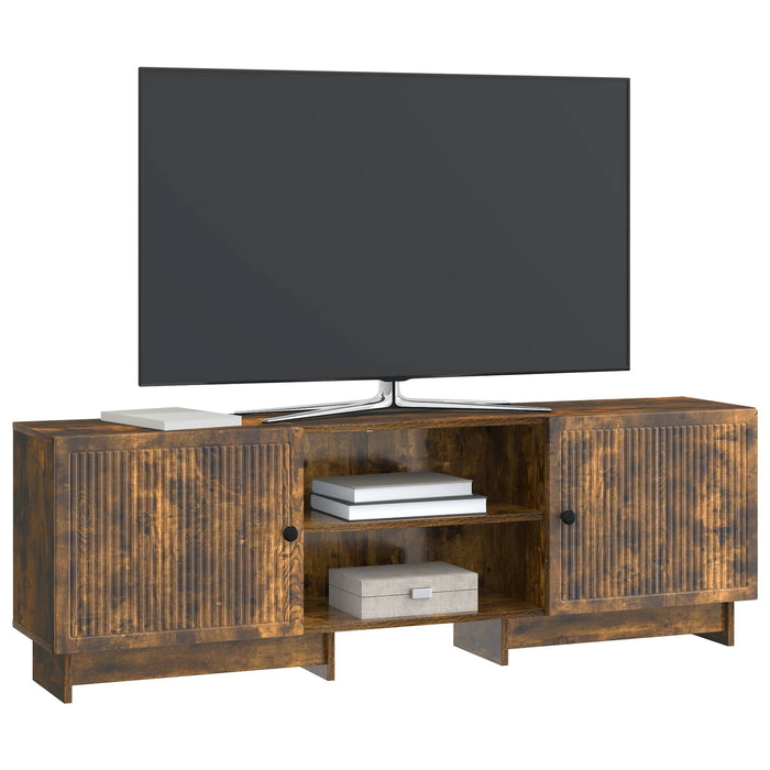 Cabinet TV Stejar Afumat 150 x 31 x 50 cm Lemn prelucrat - WALTI WALTI