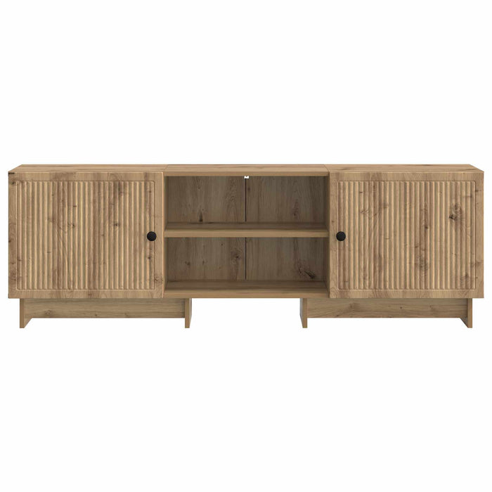 Cabinet TV Stejar Artizanal 150 x 31 x 50 cm Lemn prelucrat - WALTI WALTI